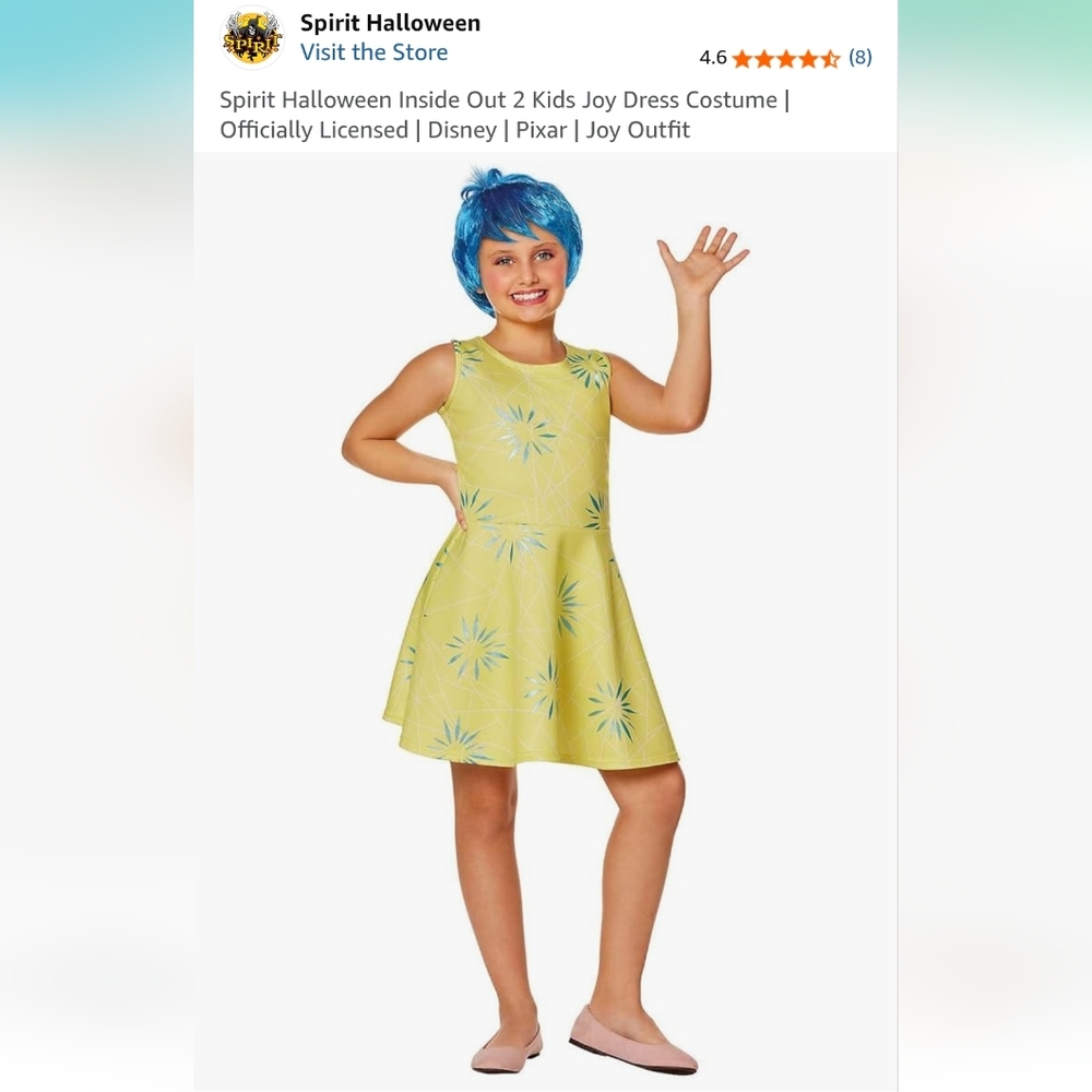 Inside Out Family Costume Set! (4 Costumes)